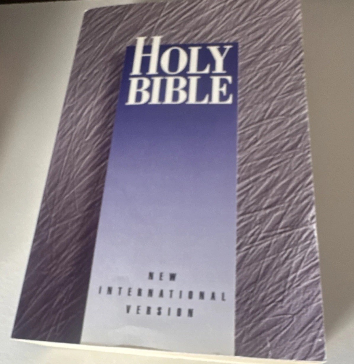 Zondervan NIV Holy Bible Zondervan Staff 1987 Trade Paperback 944 Pages