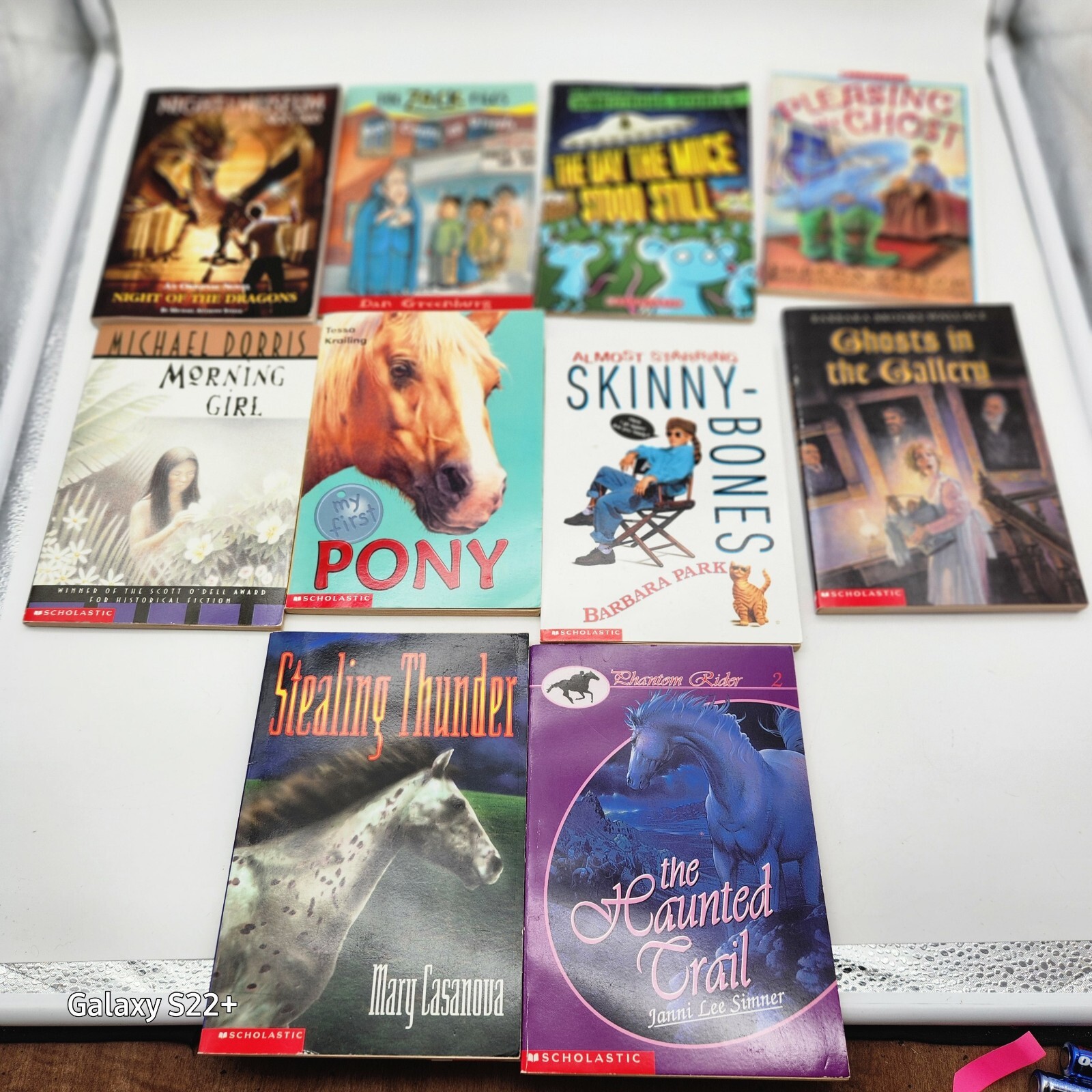 Scholastic Childrens Books Lot Of 10 Horses Large Array Of Subjects SEE PICTURE
