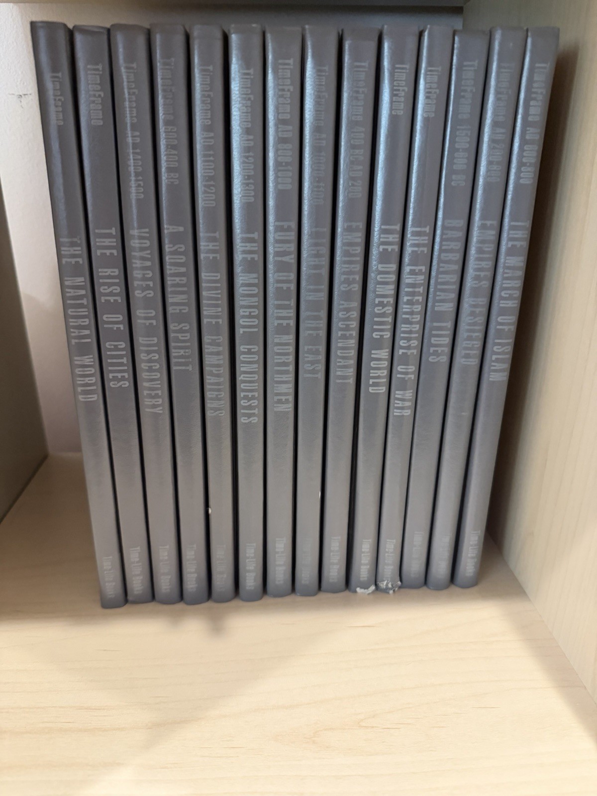 Time-Life Time Frame series COMPLETE SET 14 Like NEW Pre history`- 1990