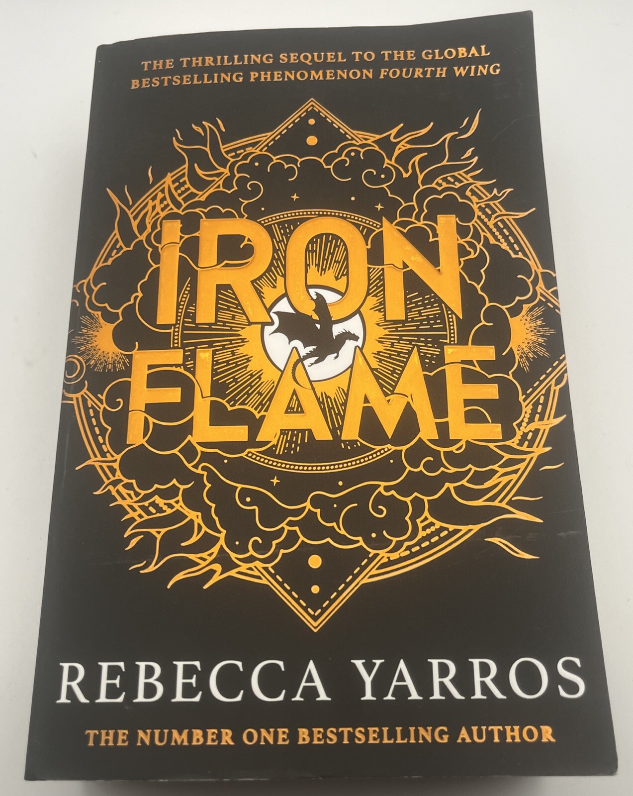 Iron Flame Paperback by Rebecca Yarros NEW Bonus Chapter Free Shipping