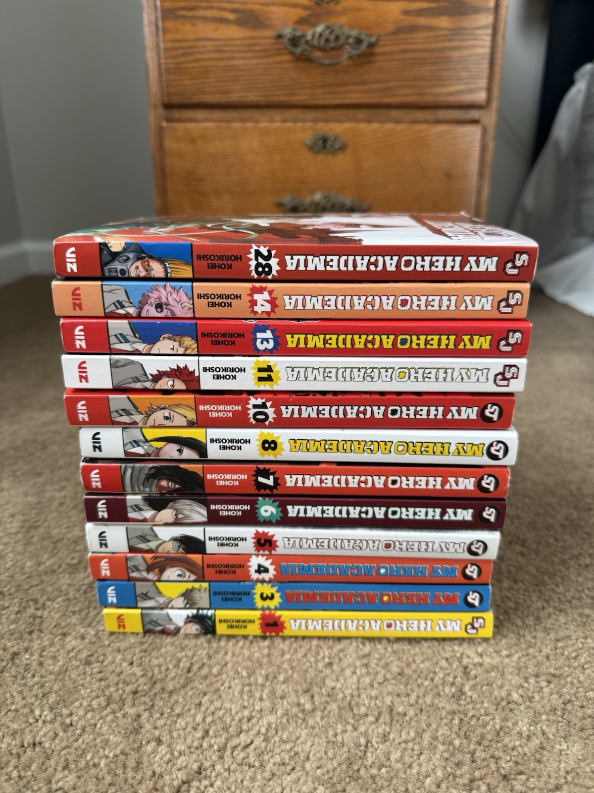 My Hero Academia Manga Book Lot of Twelve Various Shonen Jump English