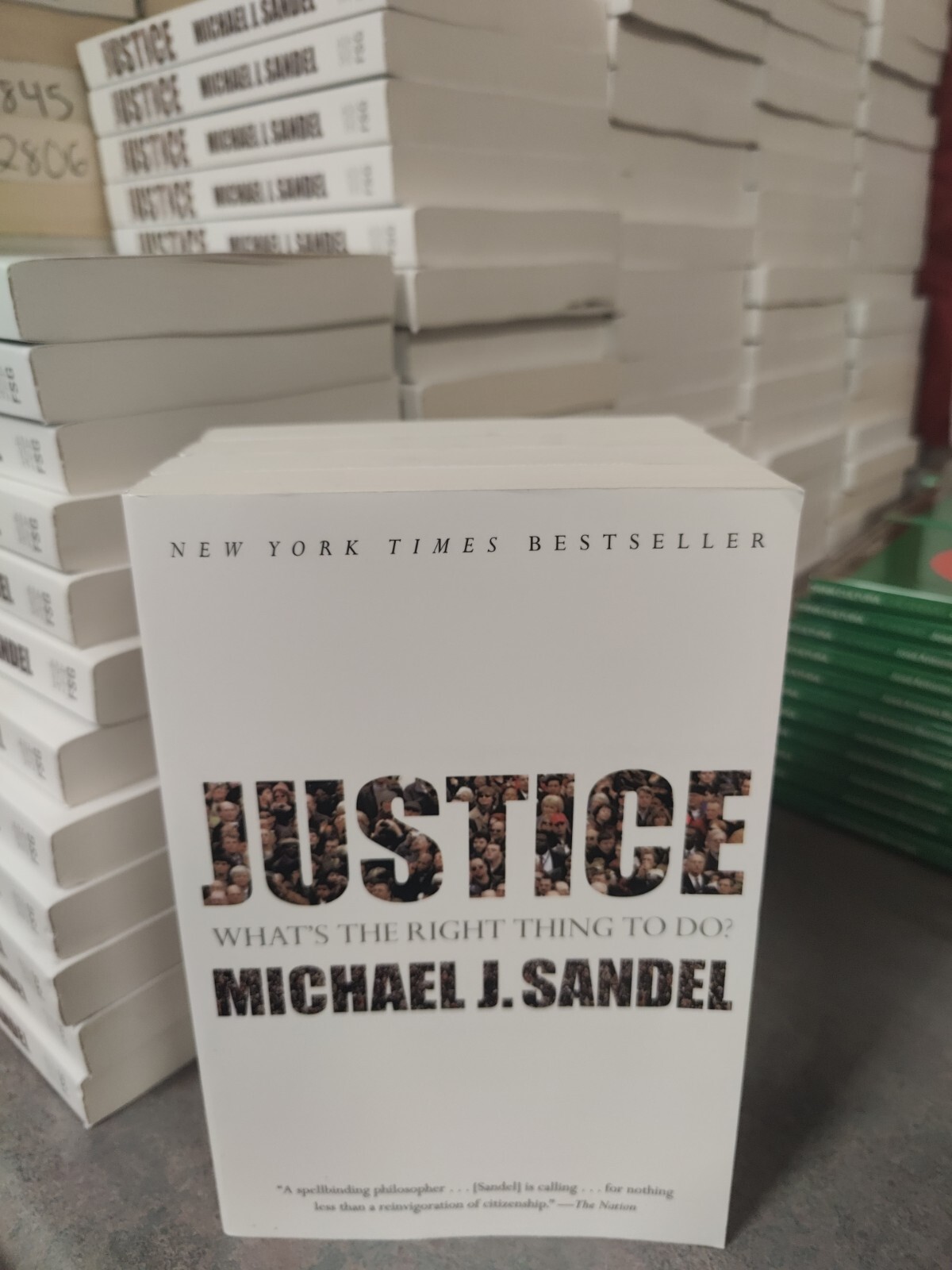 Justice: What’s The Right Thing To Do? Sandel, Michael J. Sandel paper VERY GOOD