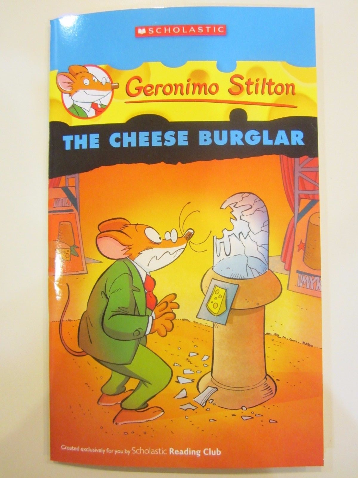 Geronimo Stilton The Cheese Burglar BRAND NEW Paperback 46 pages Grades 2-5