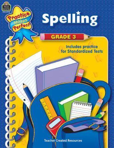 Spelling: Grade 3; Practice Makes Perf- 9780743937733, paperback, Debra J Housel
