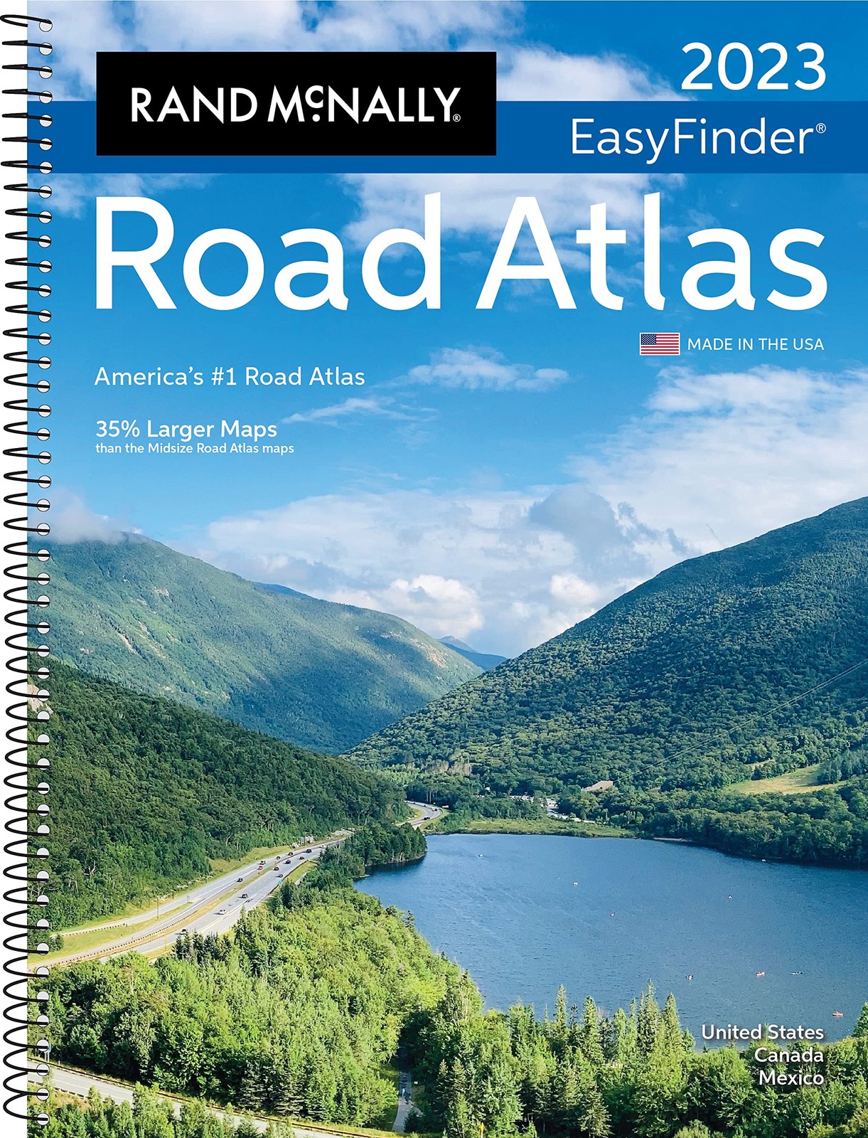 Rand McNally 2023 Easyfinder Midsize Road Atlas (Rand McNally Road Atlas Mid…