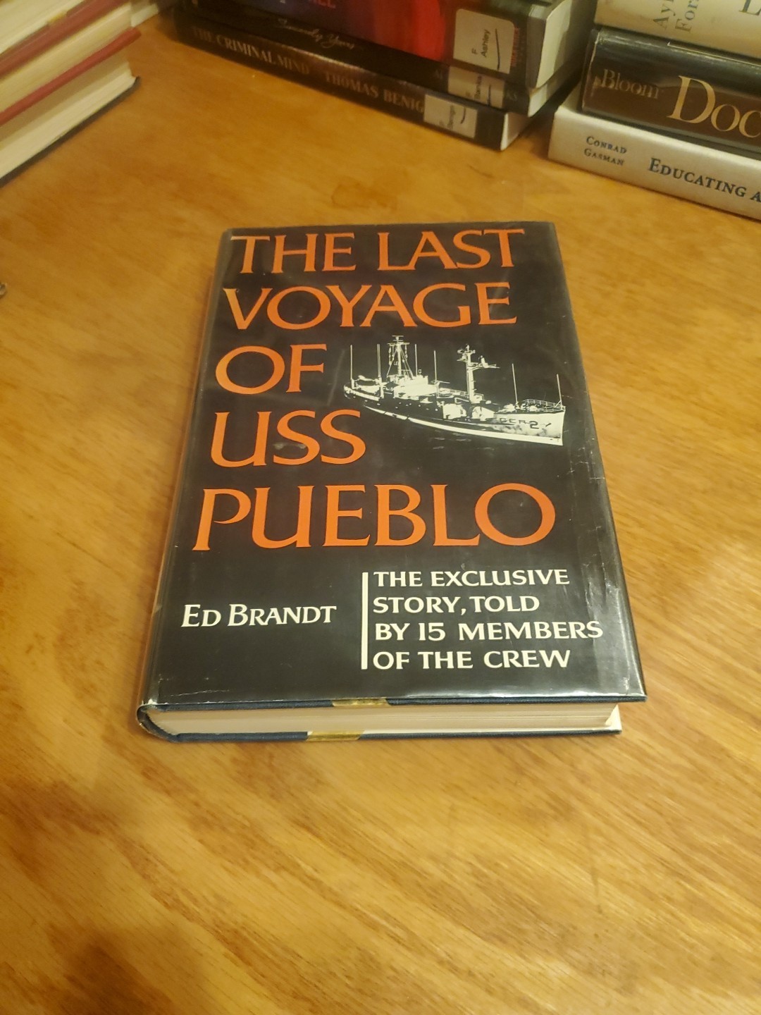 The Last Voyage of USS Pueblo by Ed Brandt 1969 HCDJ
