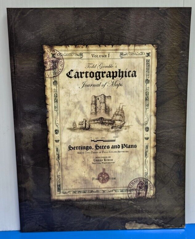 CARTOGRAPHICA JOURNAL OF MAPS SC SETTINGS SITES & PLANS GRR1021 GREEN RONIN 2003