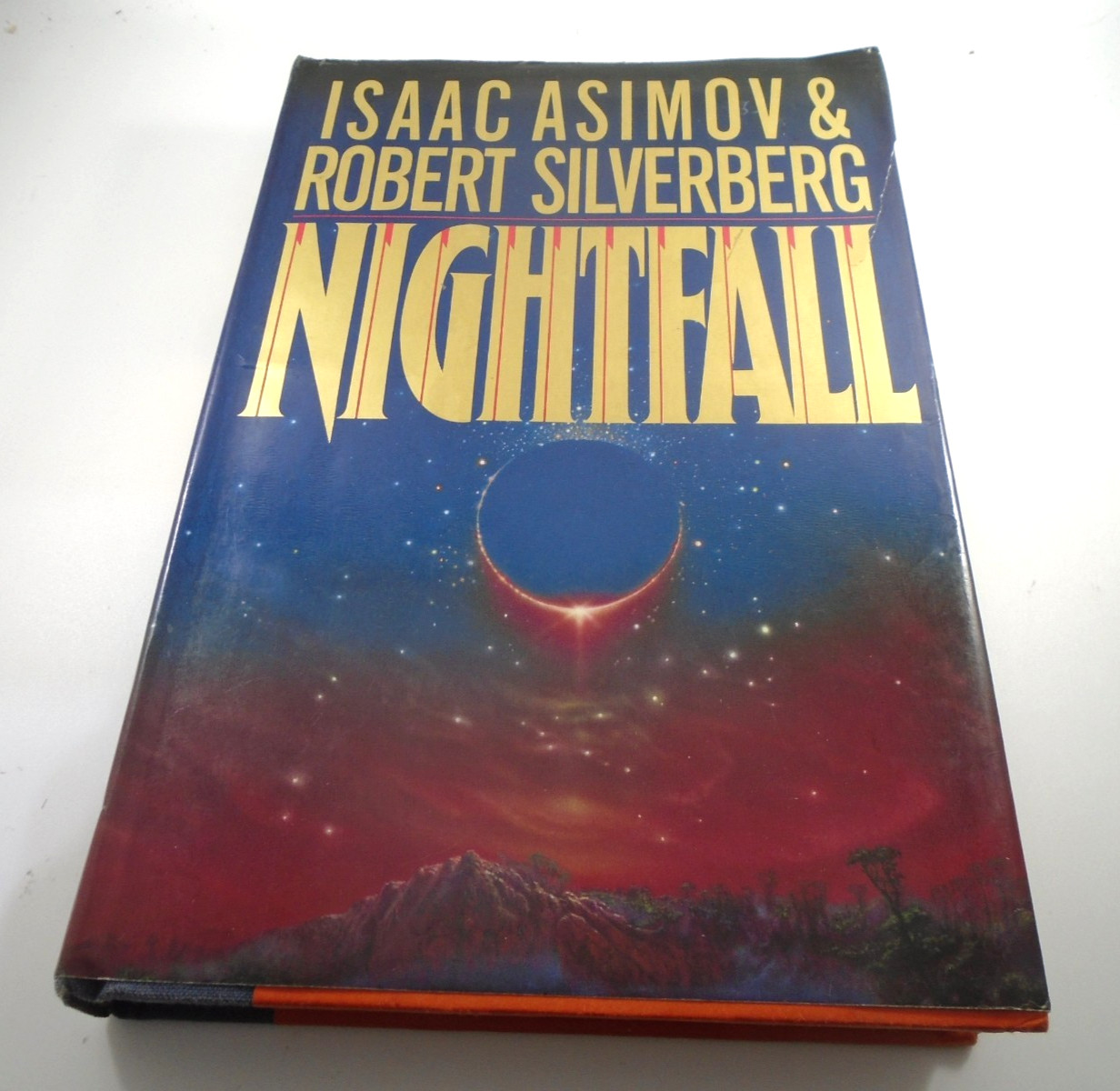Nightfall by Isaac Asimov Robert Silverberg Hardcover 1st Edition 1990