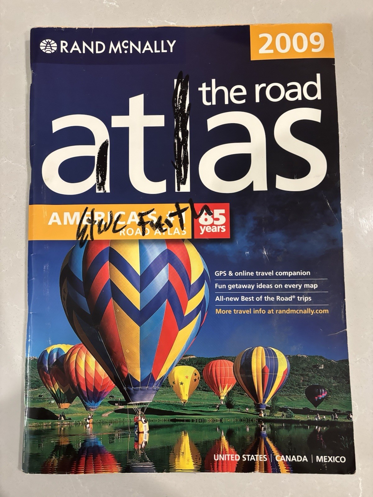 Rand McNally 2009 Road Atlas United States Canada Mexico