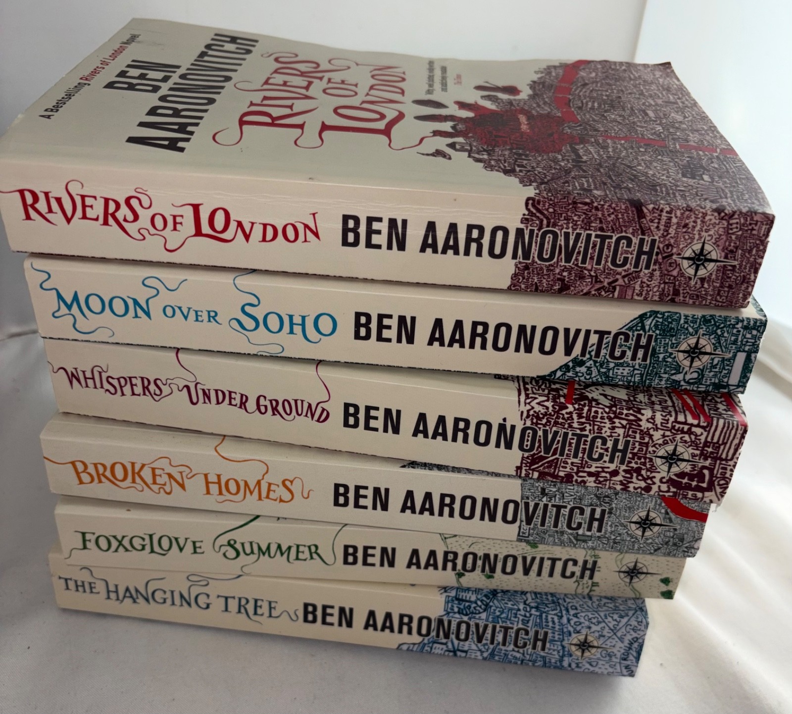 Ben Aaronovitch Rivers Of London Series Books 1, 2, 3, 4, 5 & 6 paper back Books