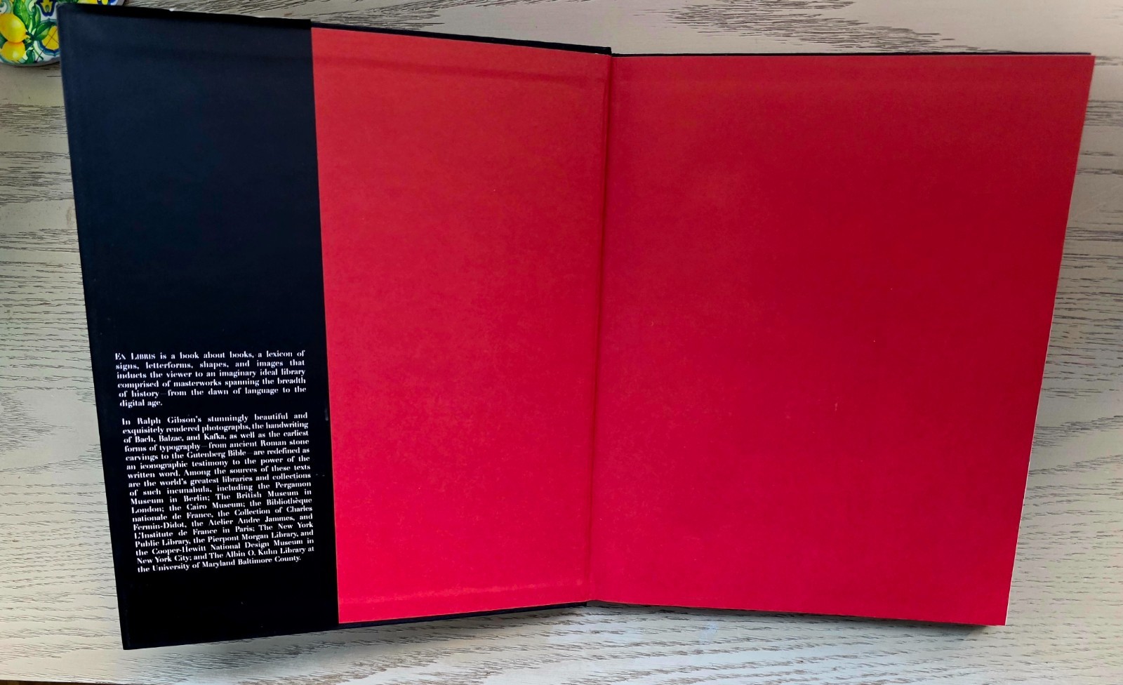Ralph Gibson Ex Libris Photo Book First Edition 2001 PowerHouse SIGNED