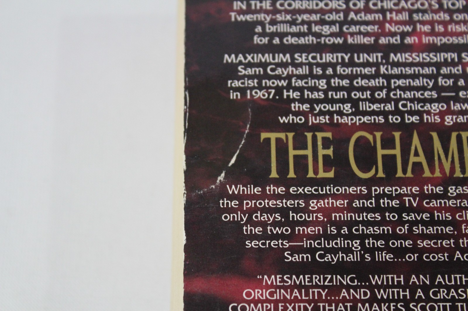Chamber by John Grisham (1995, Mass Market)