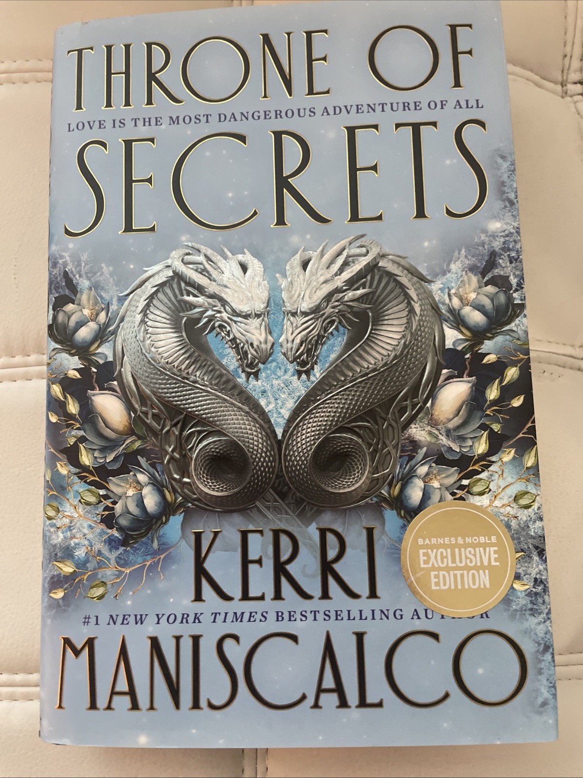 Throne Of Secrets by Kerri Maniscalco Barnes & Noble Exclusive HC/DJ 1st B&N