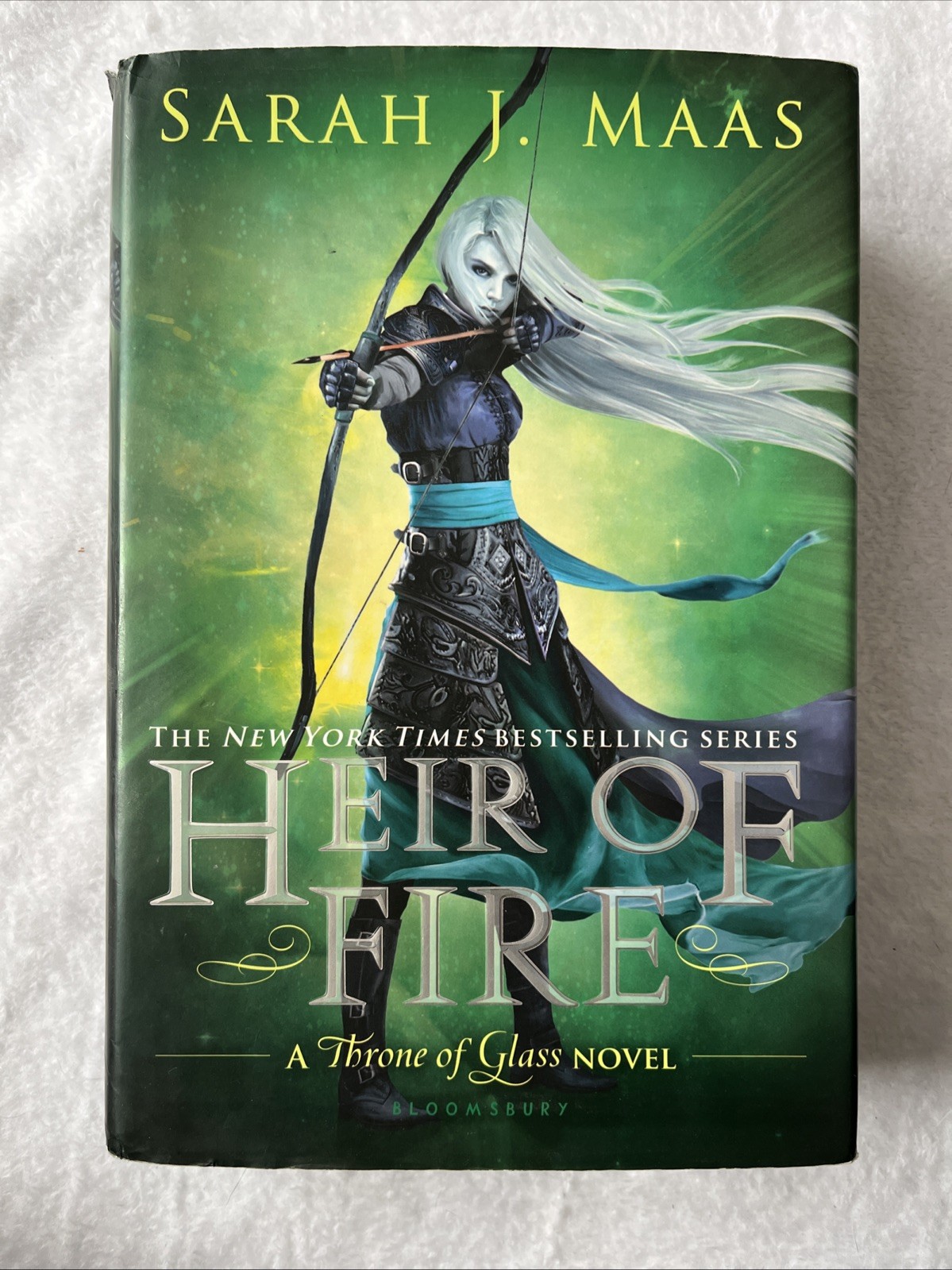 Heir of Fire – Sarah J Maas Hardcover First Ed. 4th Print Original OOP Cover Art
