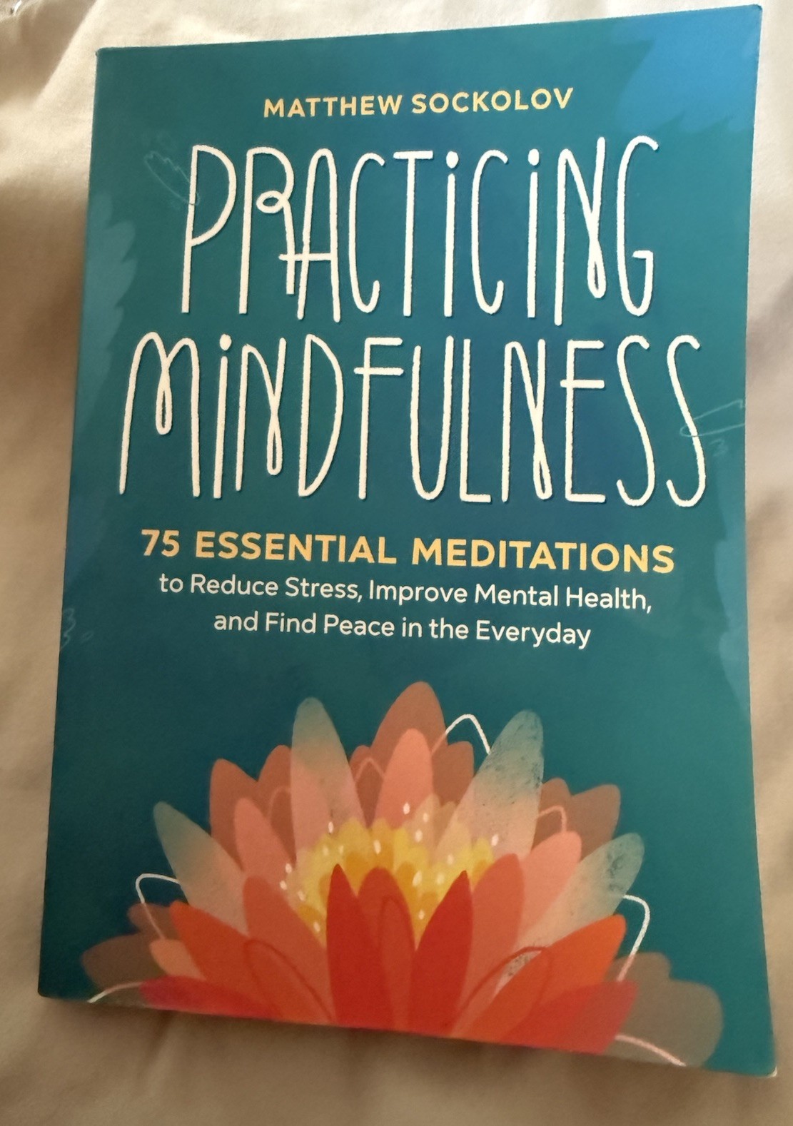 Practicing Mindfulness Matthew Sockolov Trade Paperback 2018 Meditation Book