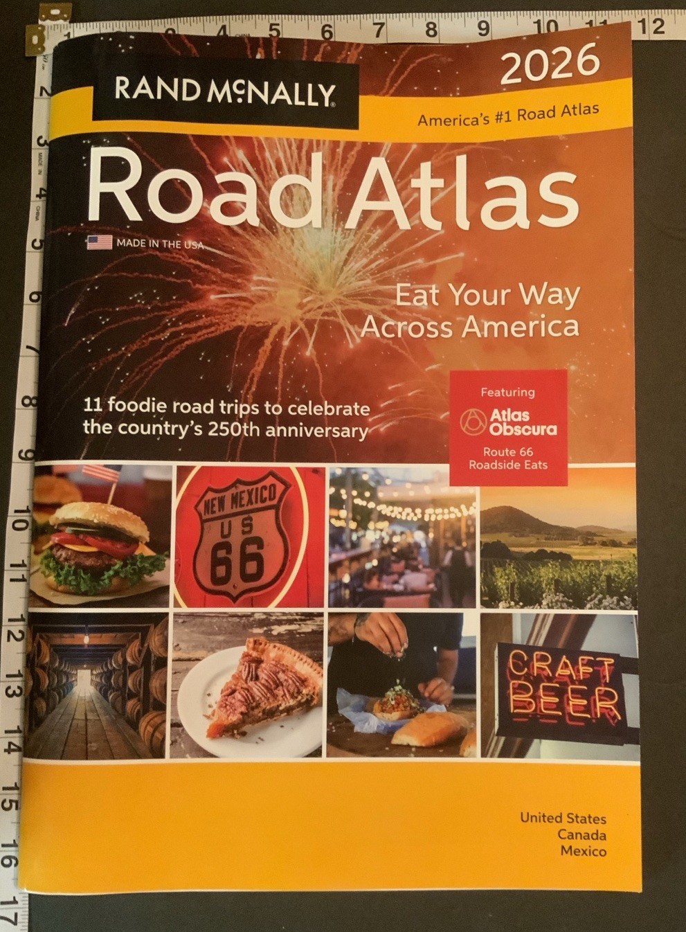 2026 Road Atlas : Reg by Rand McNally (2025, Sheet Map, Folded)