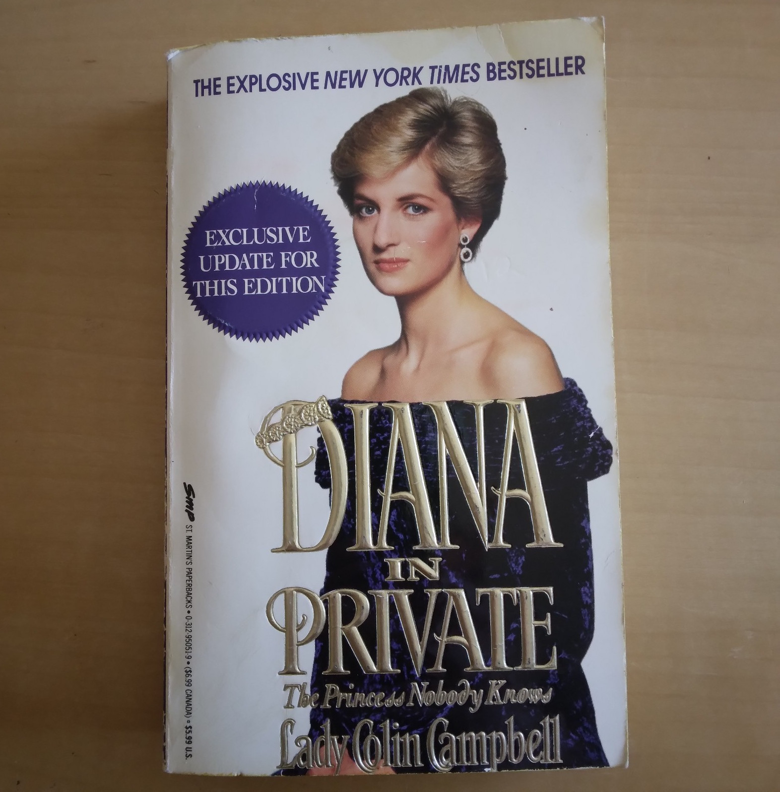 Lady Colin Campbell – Diana in Private Paperback Illustrated St. Martin’s Press