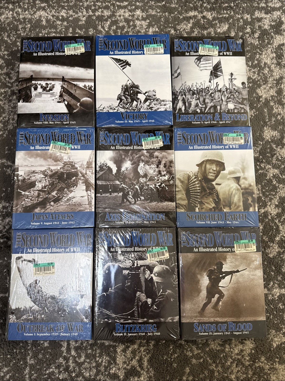 The Second World War An Illustrated History Of WWII -Volume 2 -10 Factory Sealed
