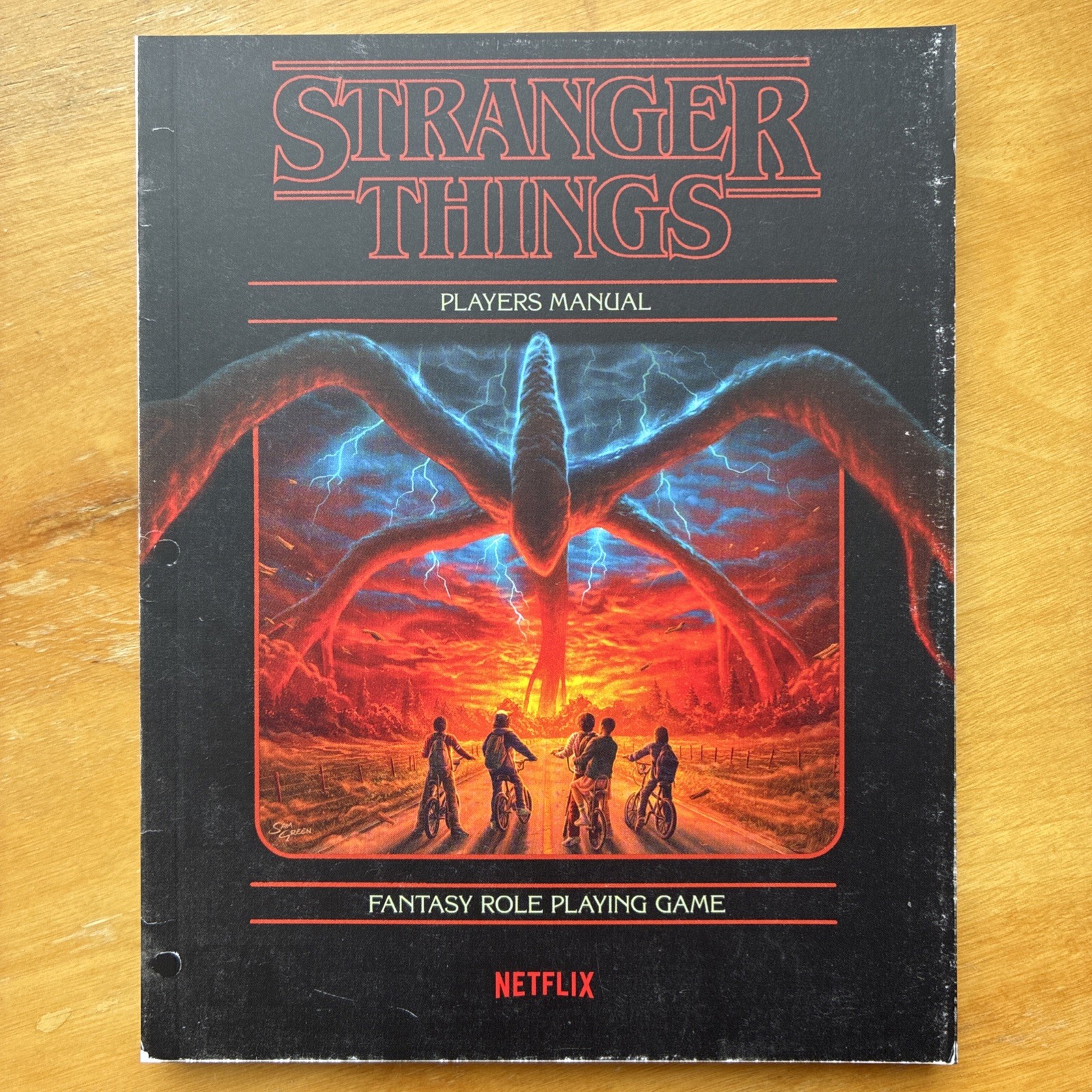 Stranger Things 148 Page ‘Players Manual’ Book Arrow Video (from Series Boxset)