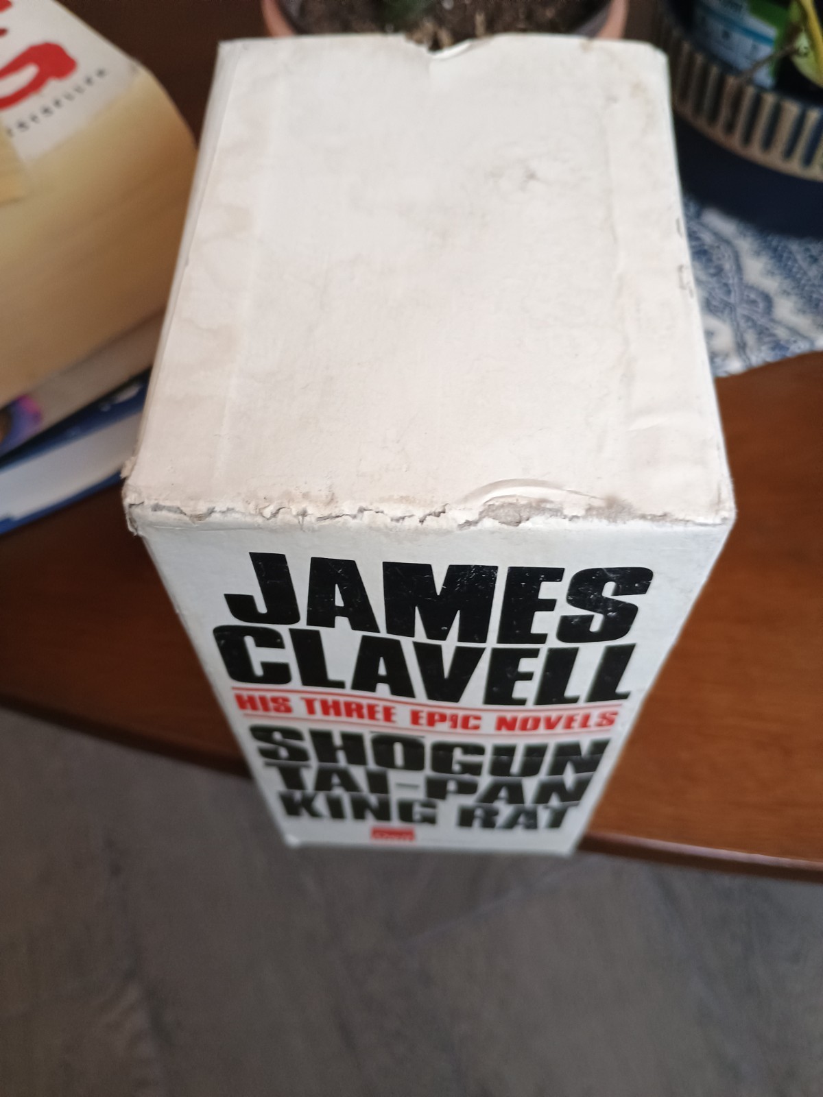 Vintage James Clavell His Three Epic Novels Paperback Set Shogun Taipan King Rat