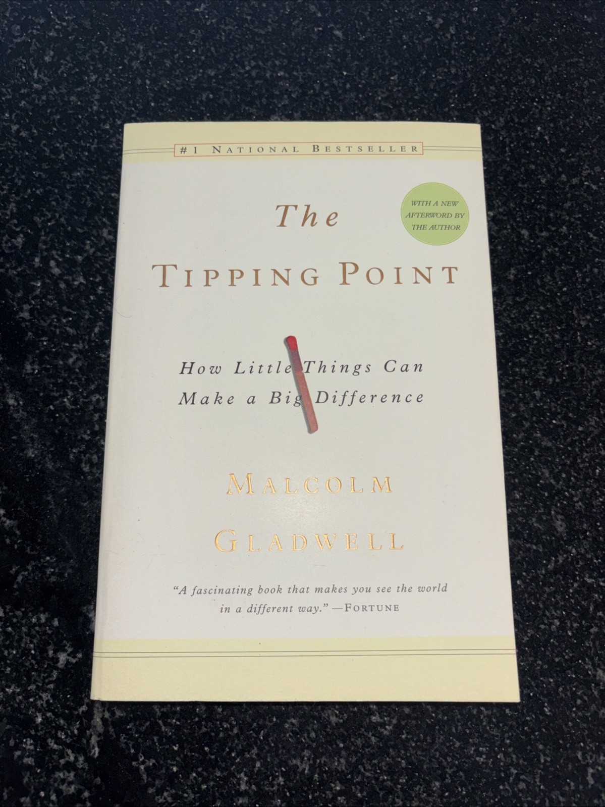 The Tipping Point: How Little Things Can Make a Big Difference Malcolm Gladwell