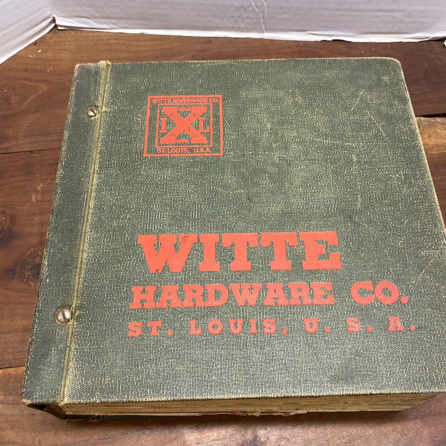 Witte Hardware Co. General Catalog No. 120 St. Louis Vintage Wholesale