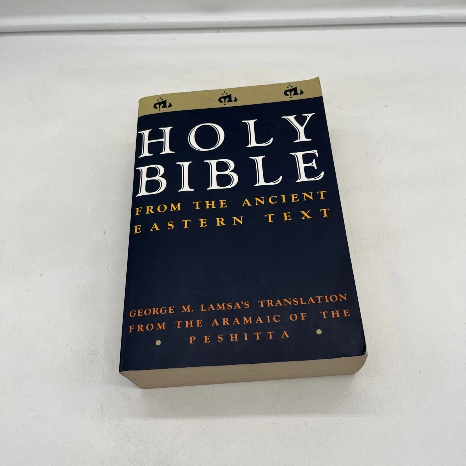Holy Bible From the Ancient Eastern Text George M. Lamsa 1985 Paperback Aramaic