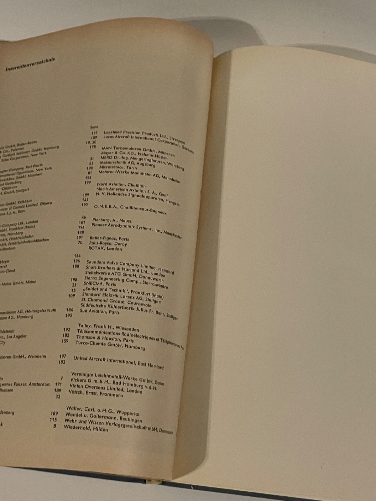 1964 Jahrbuch der Luftwaffe Folge 1 Edited by Kurt Neher Vintage Hardback Book