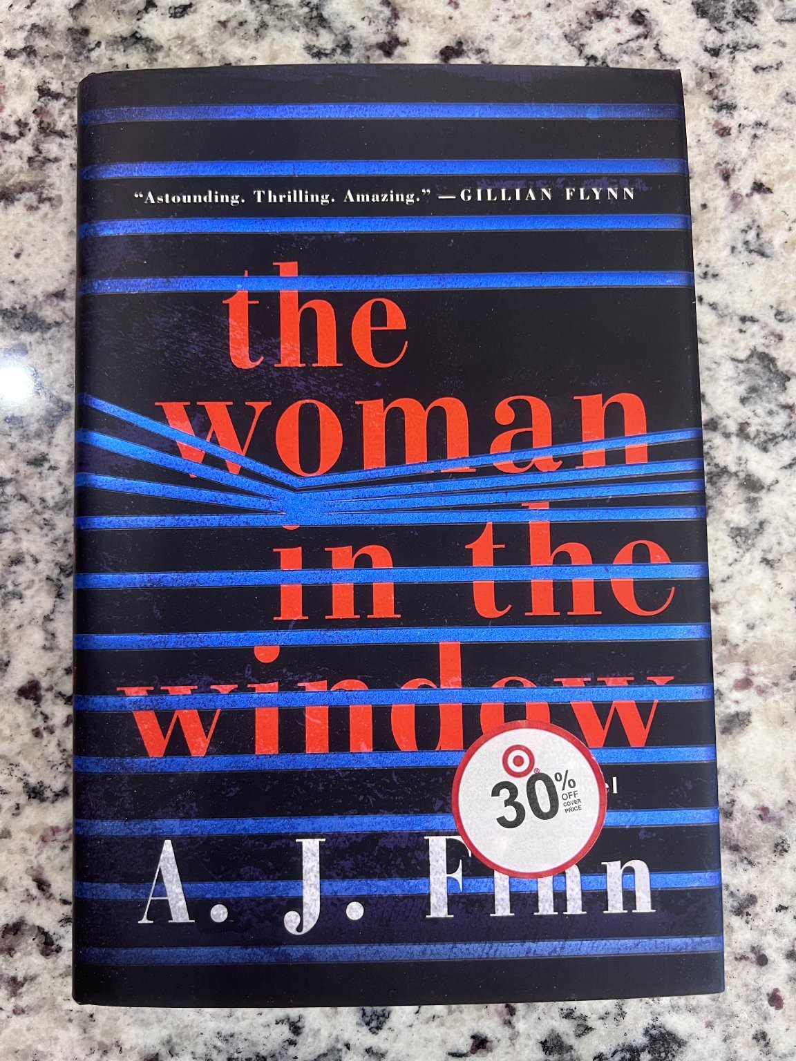 The Woman in the Window A. J. Finn 2018 First Edition Thriller HarperCollins