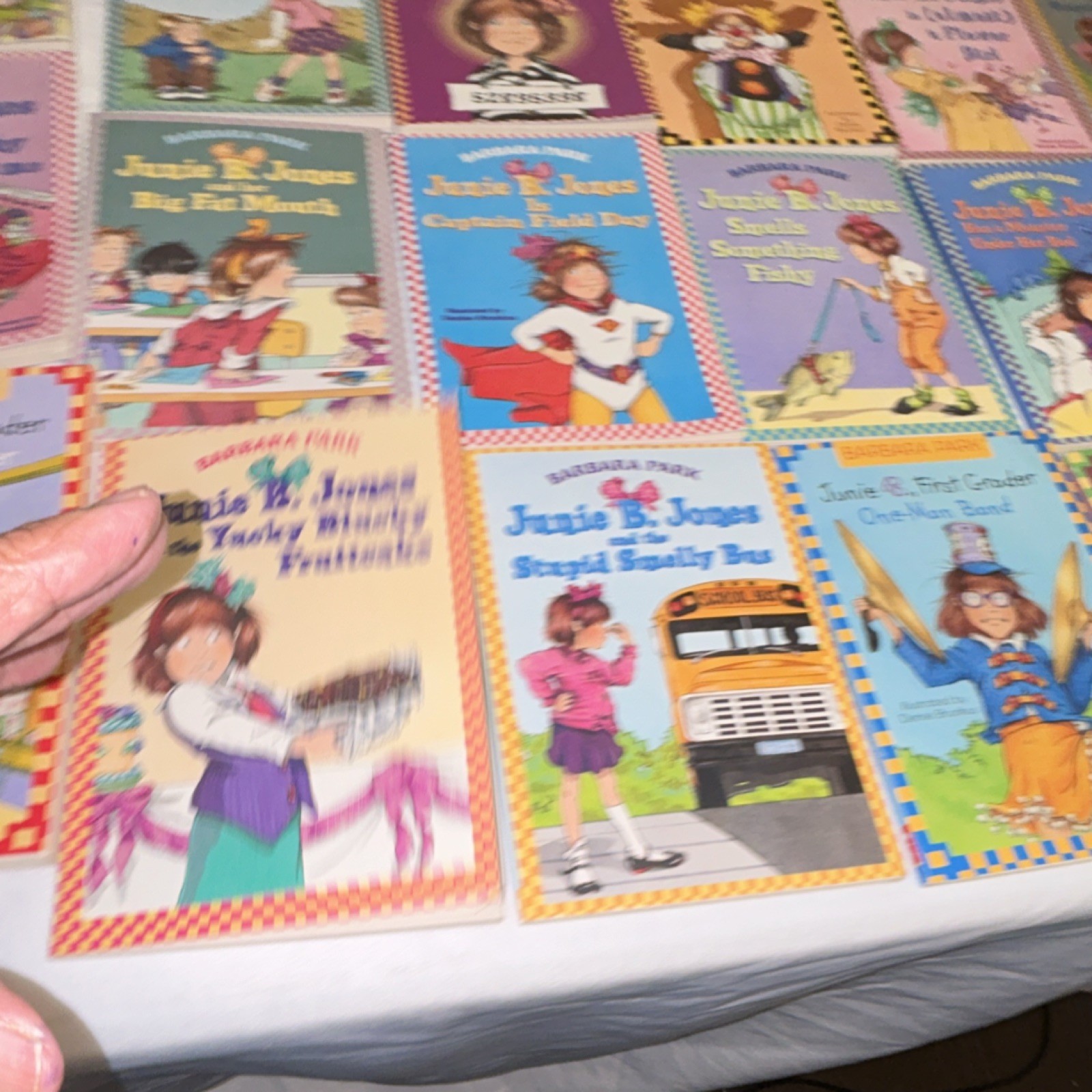Junie B. Jones Barbara Park Paperback Book Lot Scholastic Ages 4-8 Chapter