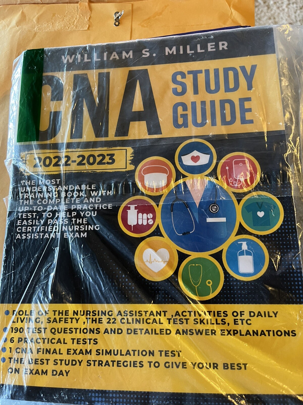 CNA Study Guide 2022-2023 by William S. Miller (Paperback 178 Pages)