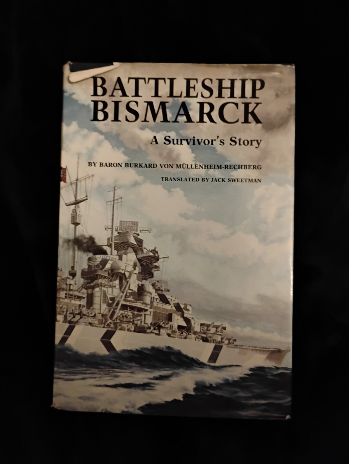 Battleship Bismarck Signed by Author