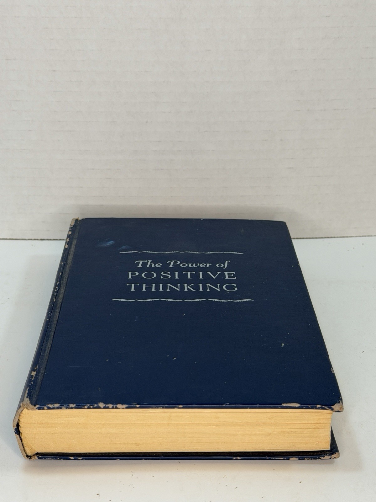 SIGNED! The Power of Positive Thinking • Peale 1953 7th Printing HC ✨ classic