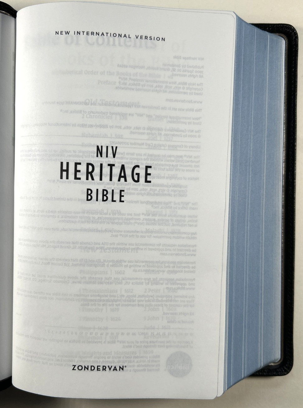 NIV Heritage Bible Premier Collection Black Goatskin Leather Out of Print LNOB