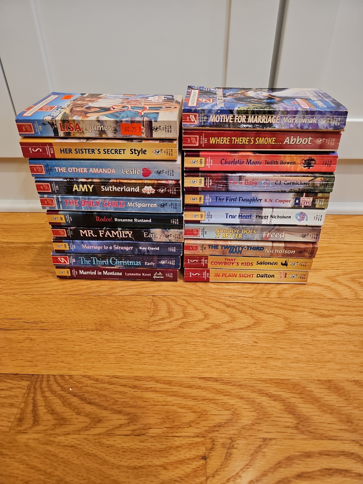 Harlequin Super Romance Lot Of 20 Books.