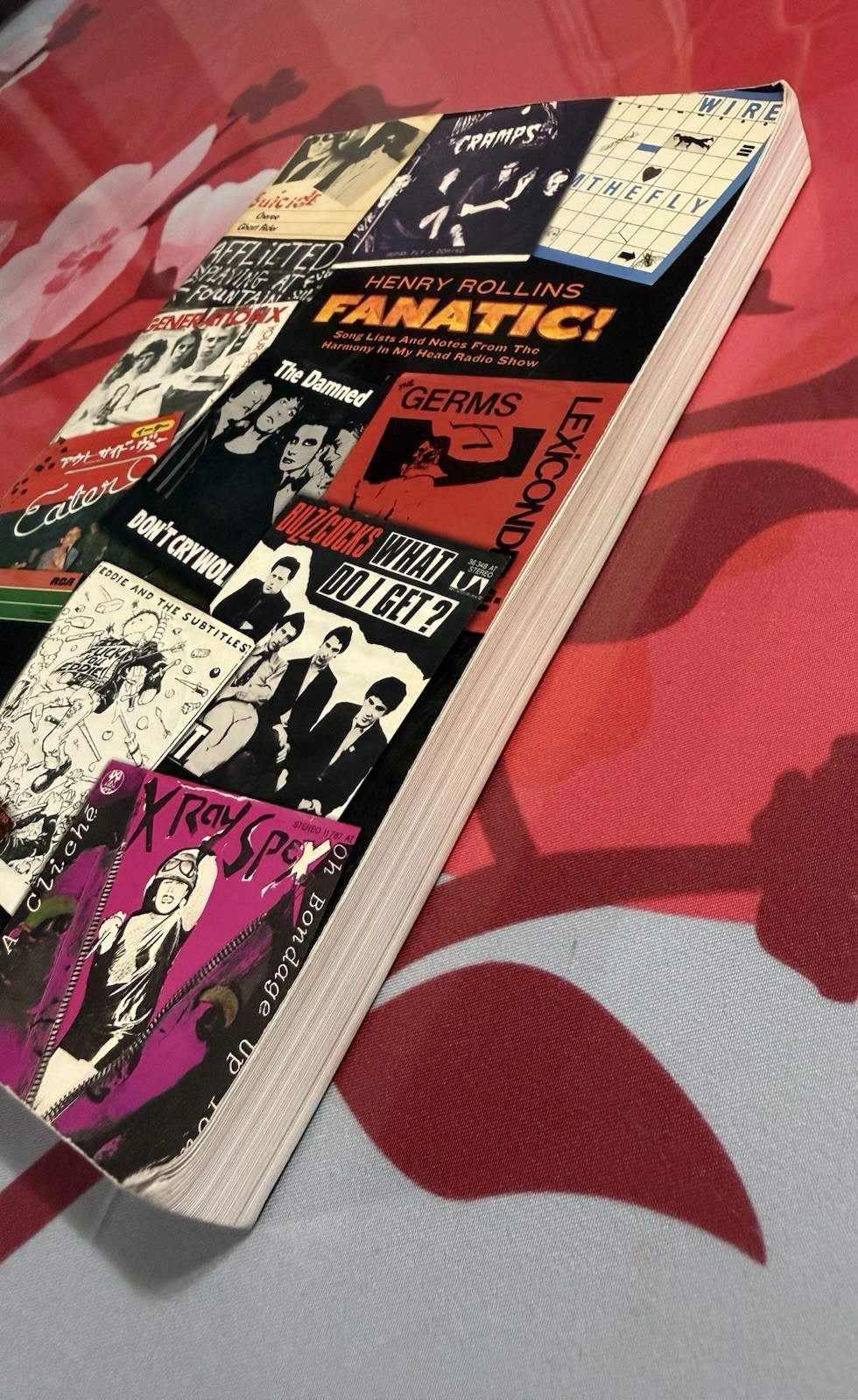Fanatic! Hand Signed by Henry Rollins 2006 Second Edition 2.13.61 Paperback!!