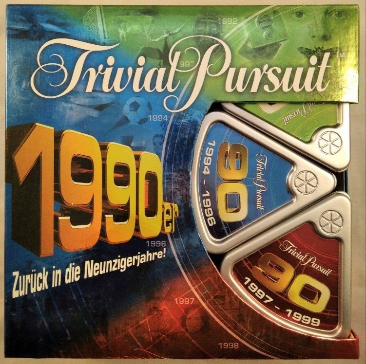 Parker 090501211100: Trivial Pursuit – 1990er [Wissens- und Quiuspiel]. Achtung: