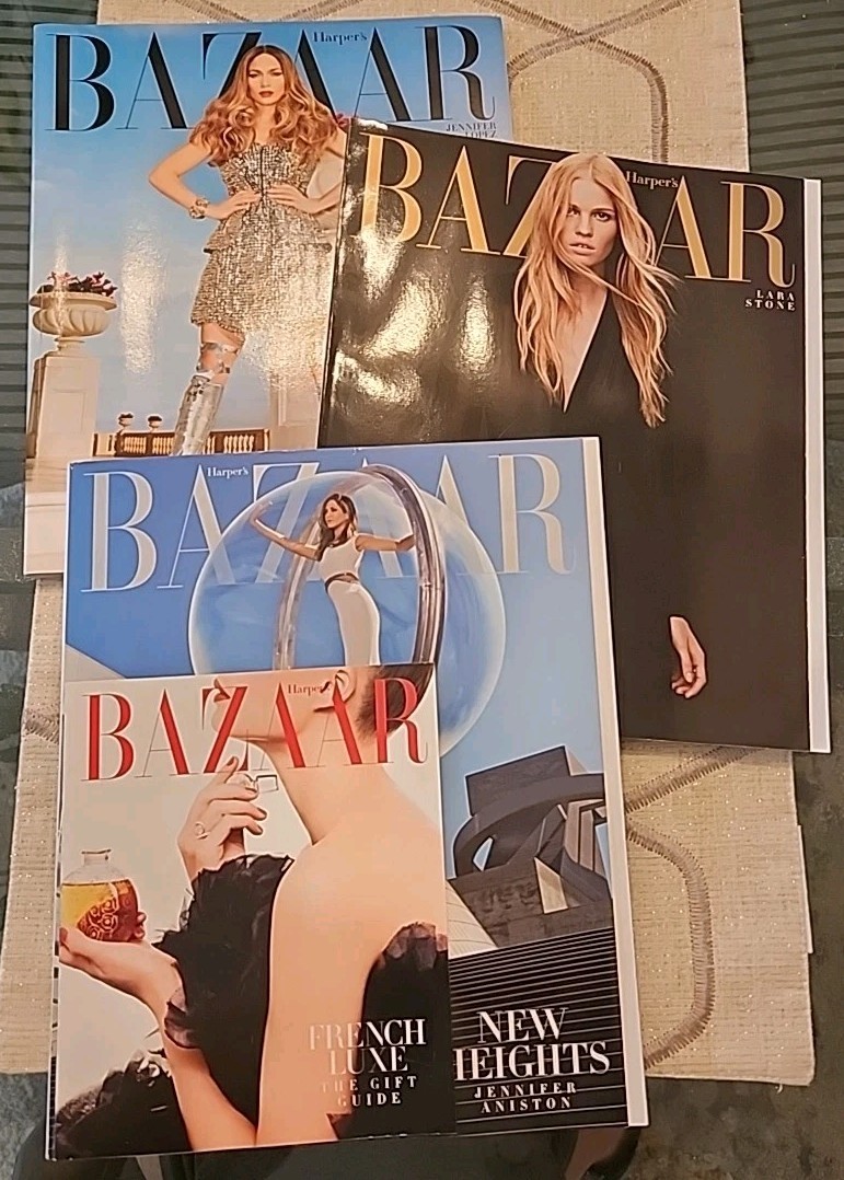 Harper’s Bazaar Magazines ~ Various 2013, 2014, 2015 ~ NEW