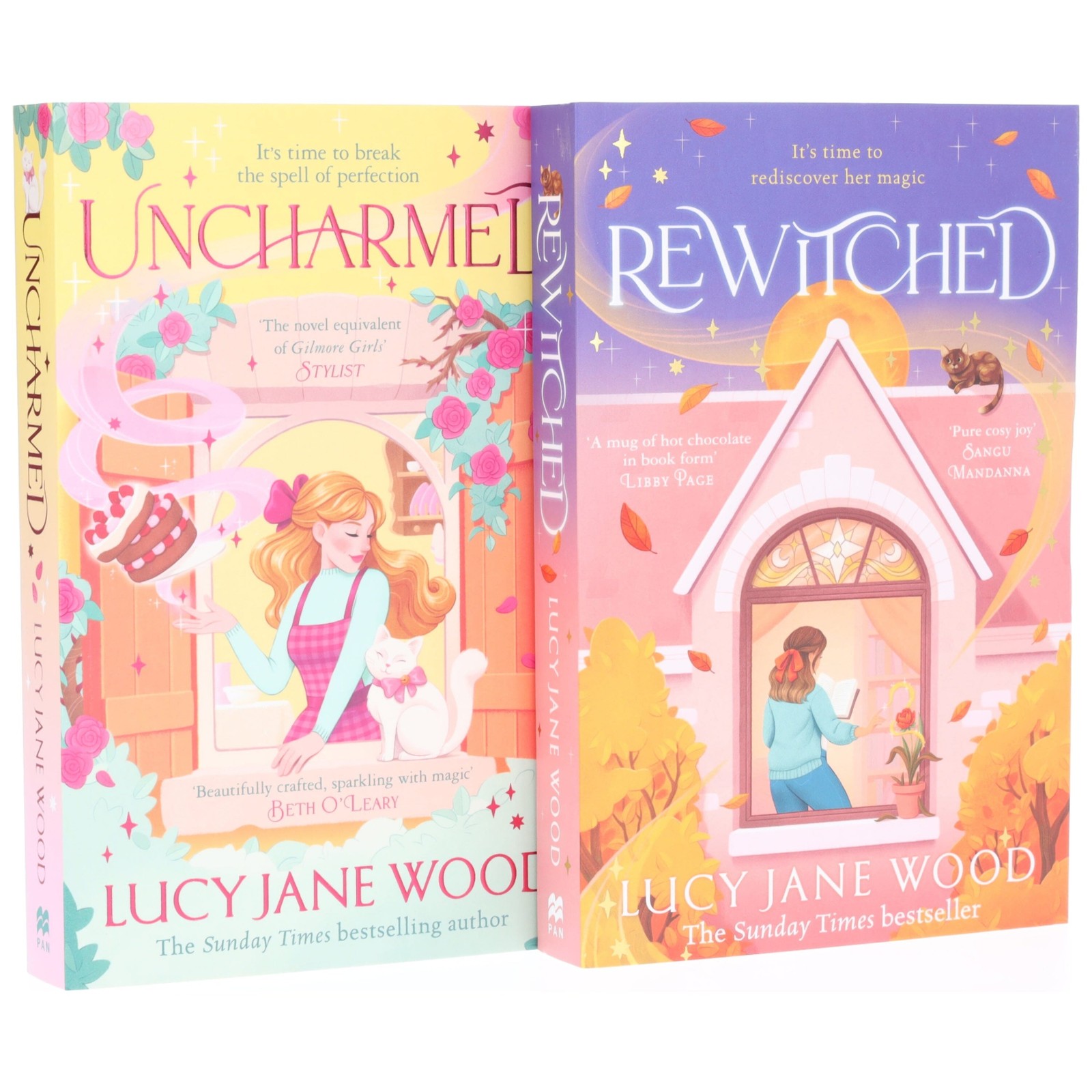 Rewitched & Uncharmed by Lucy Jane Wood: 2 Books Set – PB