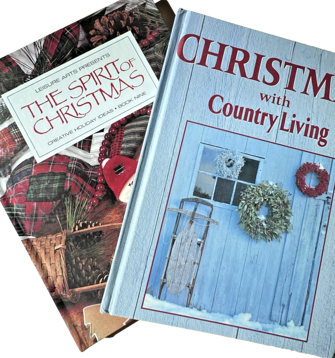 Lot The Spirit of Christmas & Christmas with Country Living Crafts Decor Recipes