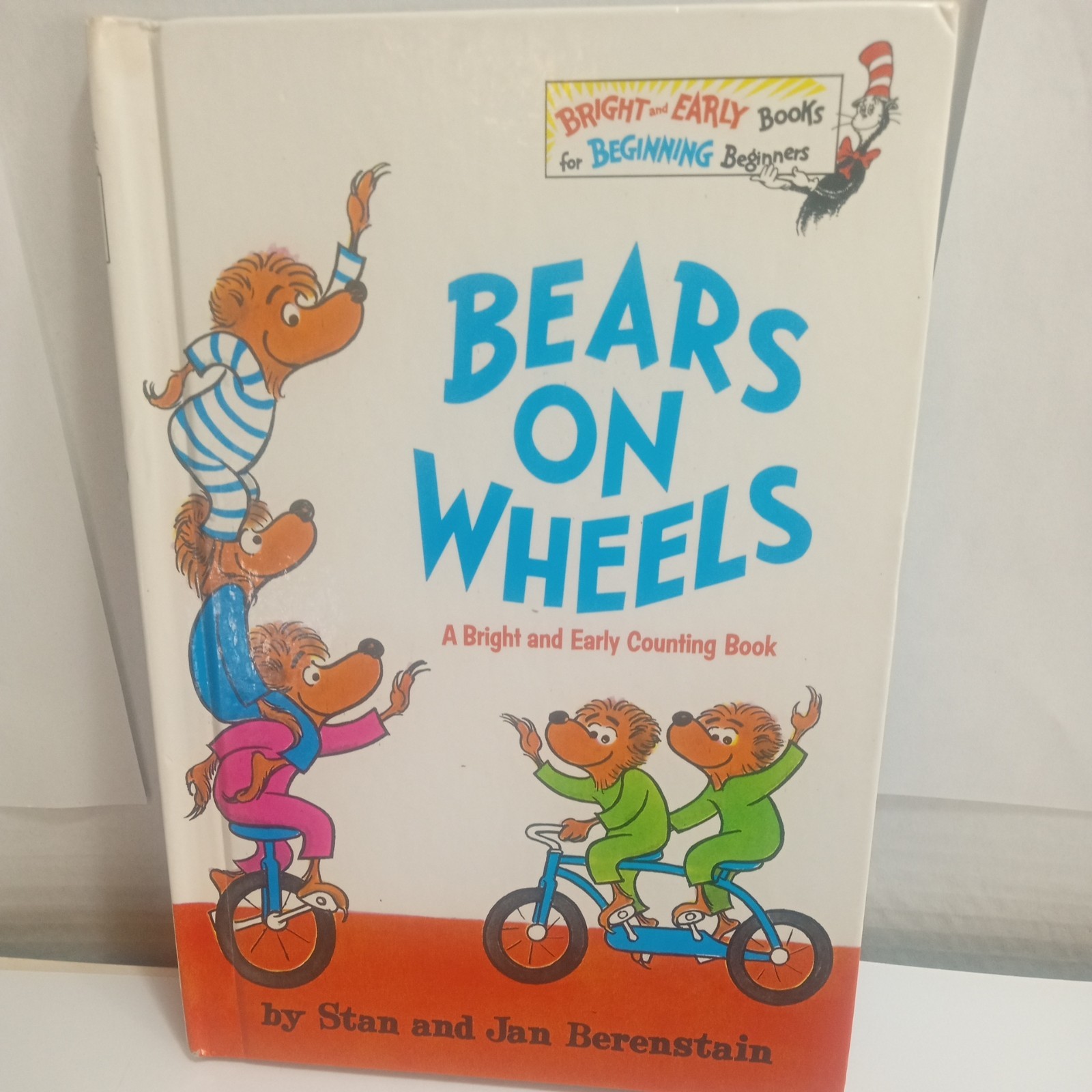 Bears On Wheels By Berenstains A Bright And Early Book 1969 Hardcover