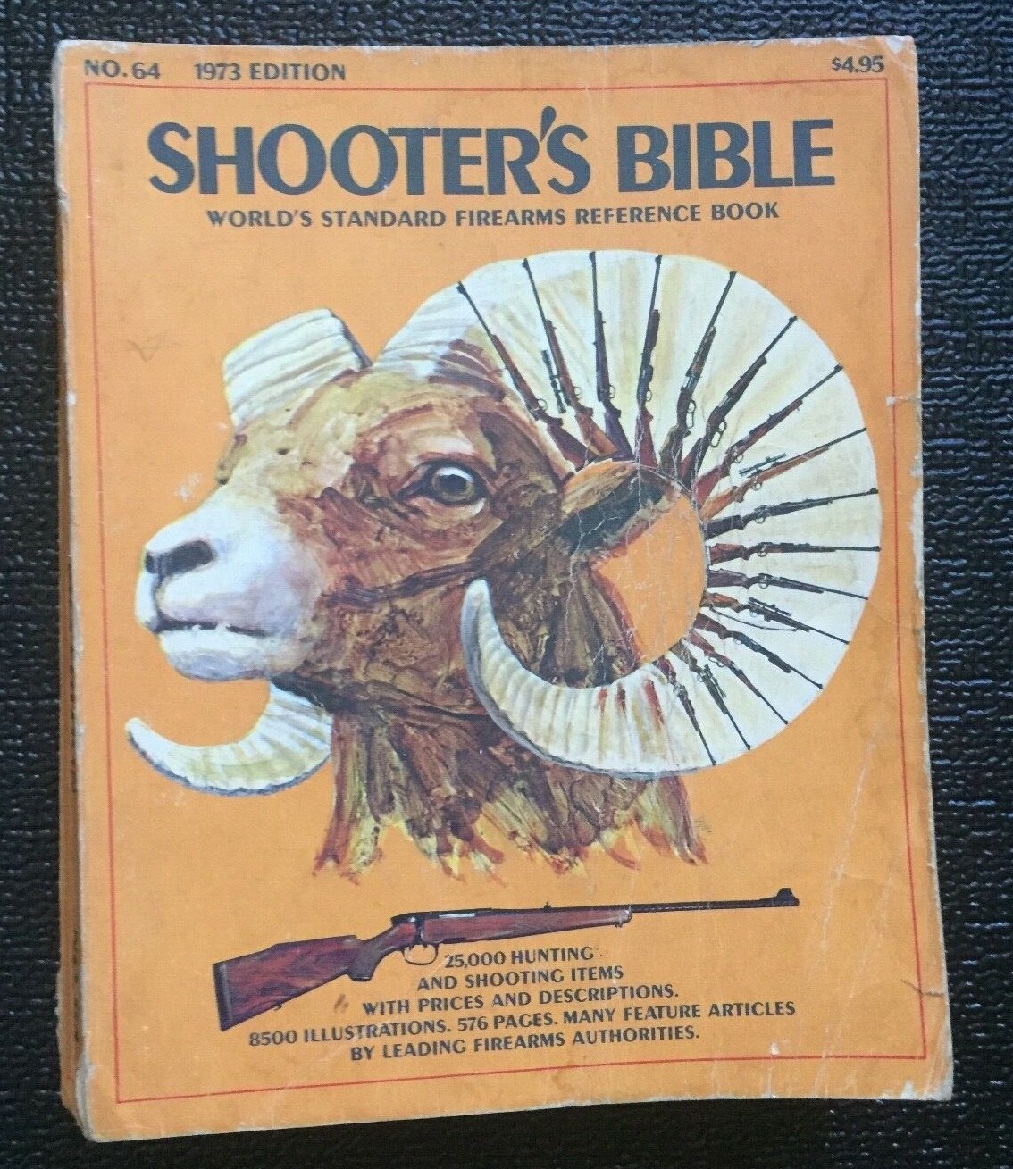 THE SHOOTER’S BIBLE #64 1973 ED. HUNTING GUNS & ACCESSORIES CATALOG 576 PAGES