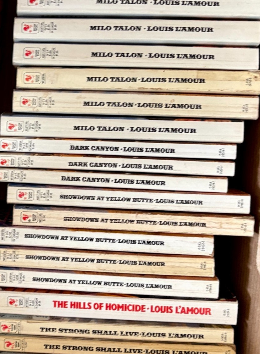 Louis L’Amour Paperbacks Western – YOU CHOOSE Lot – MIX & MATCH Buy 3 Get 1 FREE