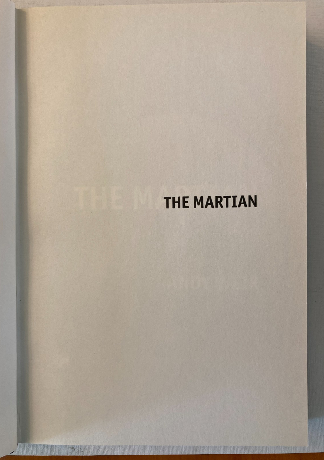 Andy Weir Novels FIRST EDITIONS Martian/Artemis/Project Hail Mary HCDJ Very GOOD