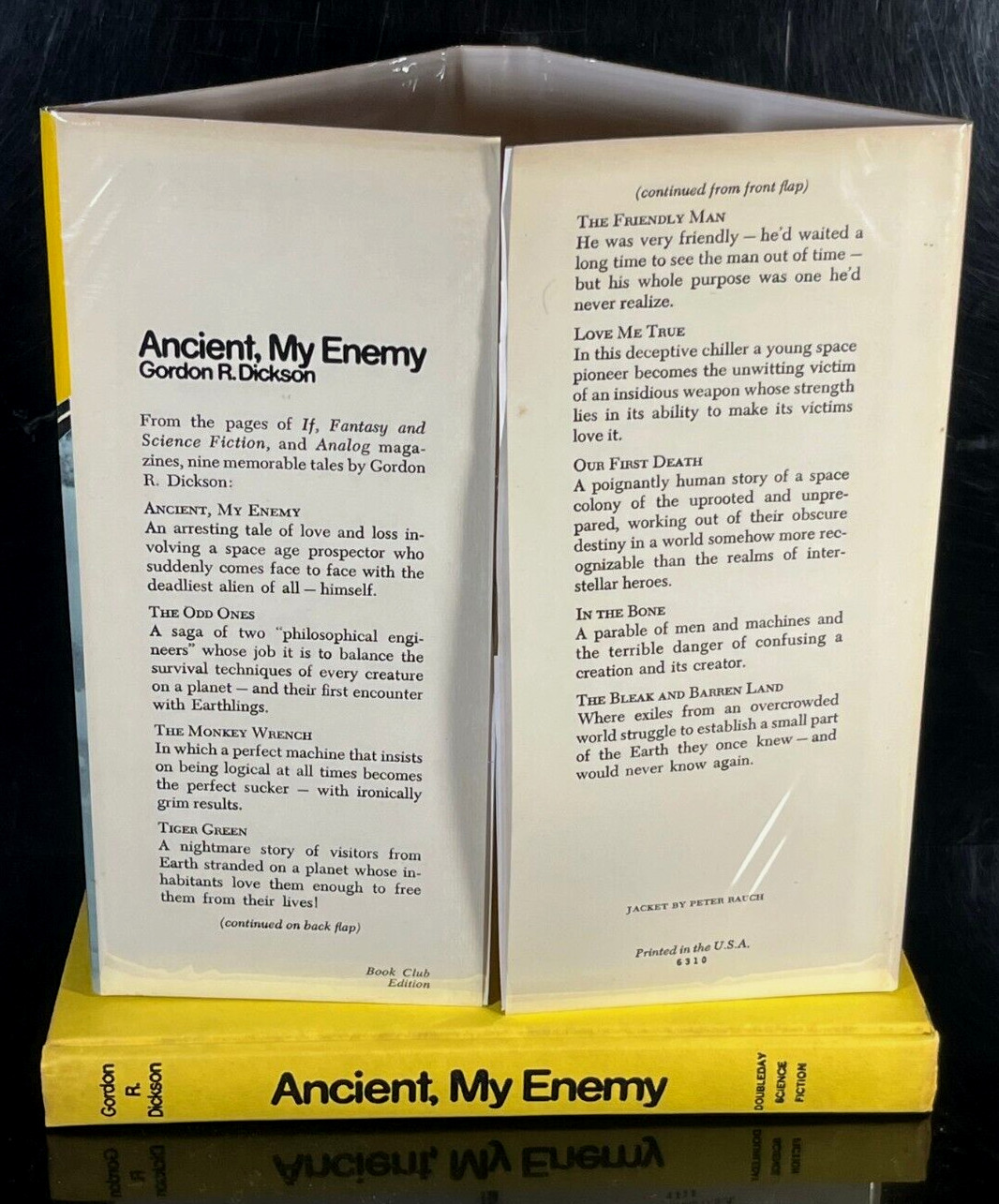 Gordon Dickson ANCIENT, MY ENEMY Anthology Short Stories Science Fiction BCE HC