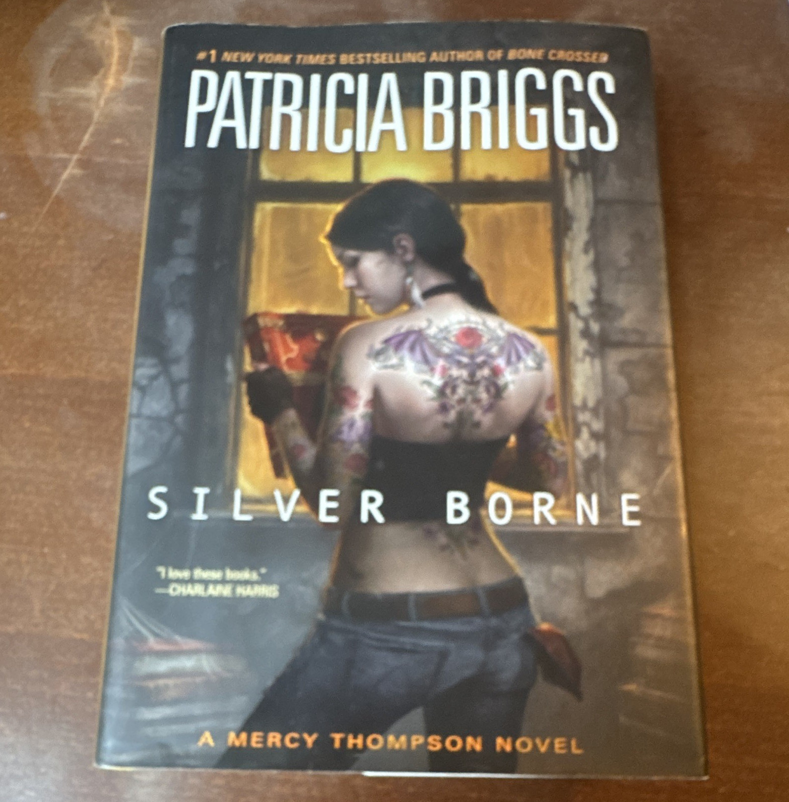 Patricia Briggs Silver Borne Mercy Thompson Novel Hardcover 2010 w/ Dust Jacket