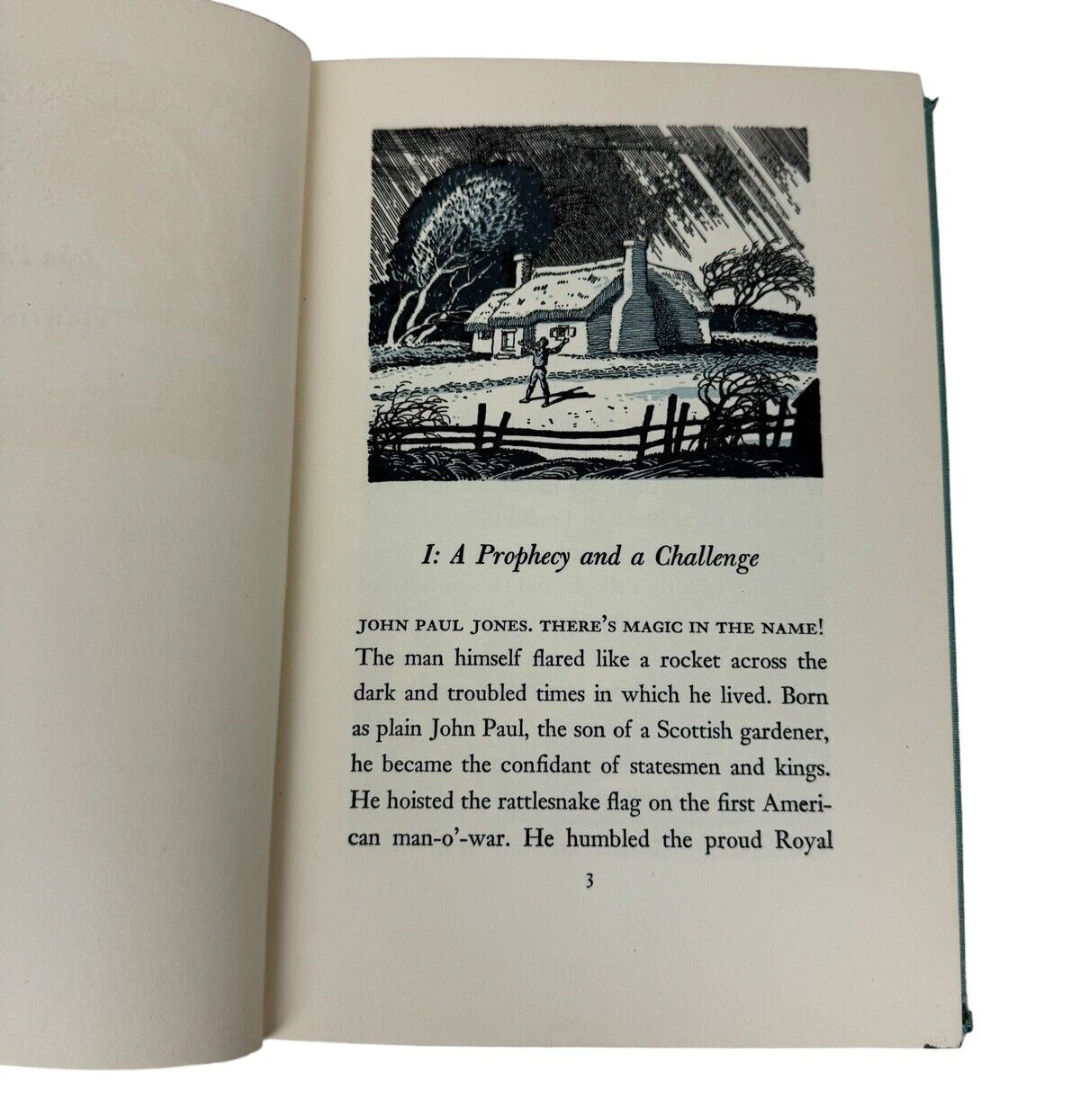 John Paul Jones Fighting Sailor Hardcover Book By Armstrong Sperry 1953