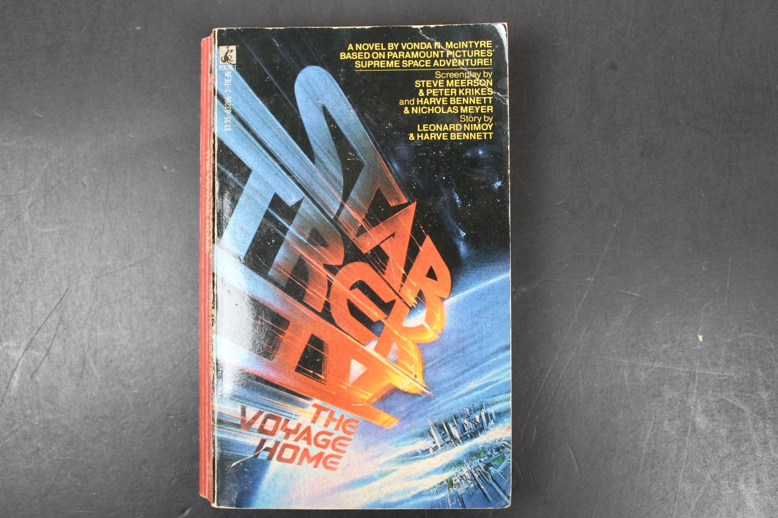 Star Trek IV Voyage Home Vonda N. McIntyre 1986 1st Printing Pocket Books Sci-Fi