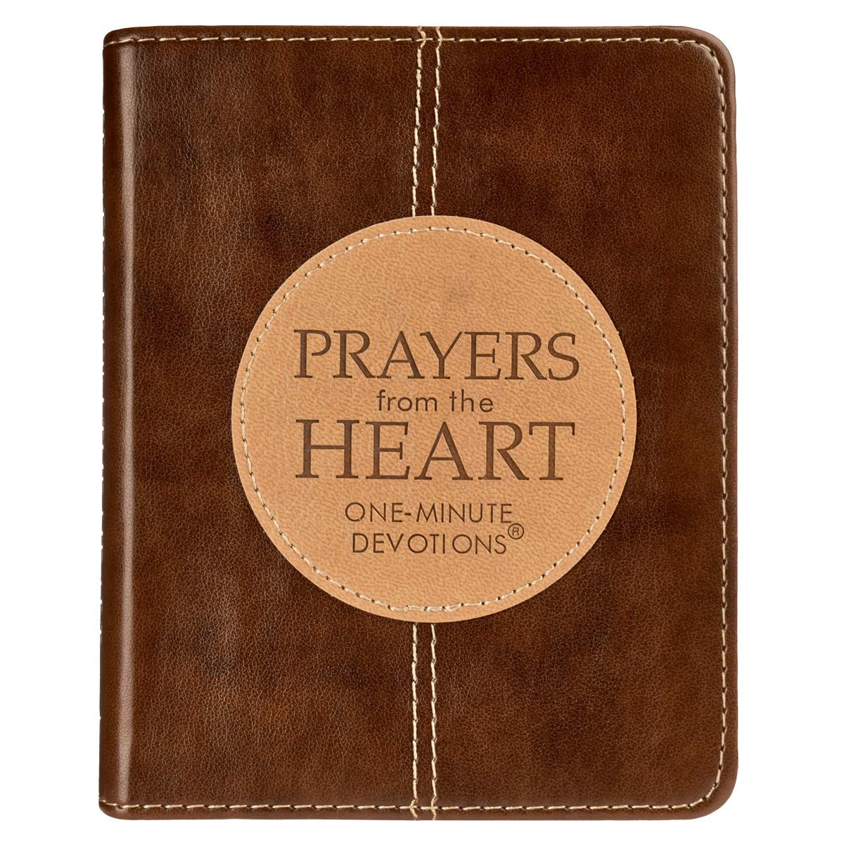 Prayers from the Heart: One-Minute Devotions (LuxLeather)