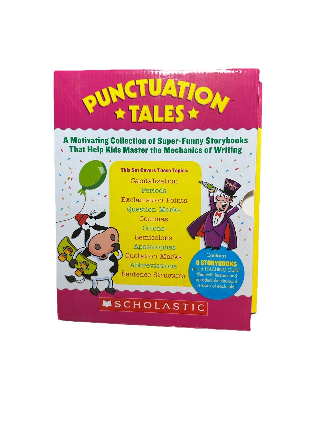 Punctuation Tales: A Motivating Collection of Super-Funny Storybooks That He…
